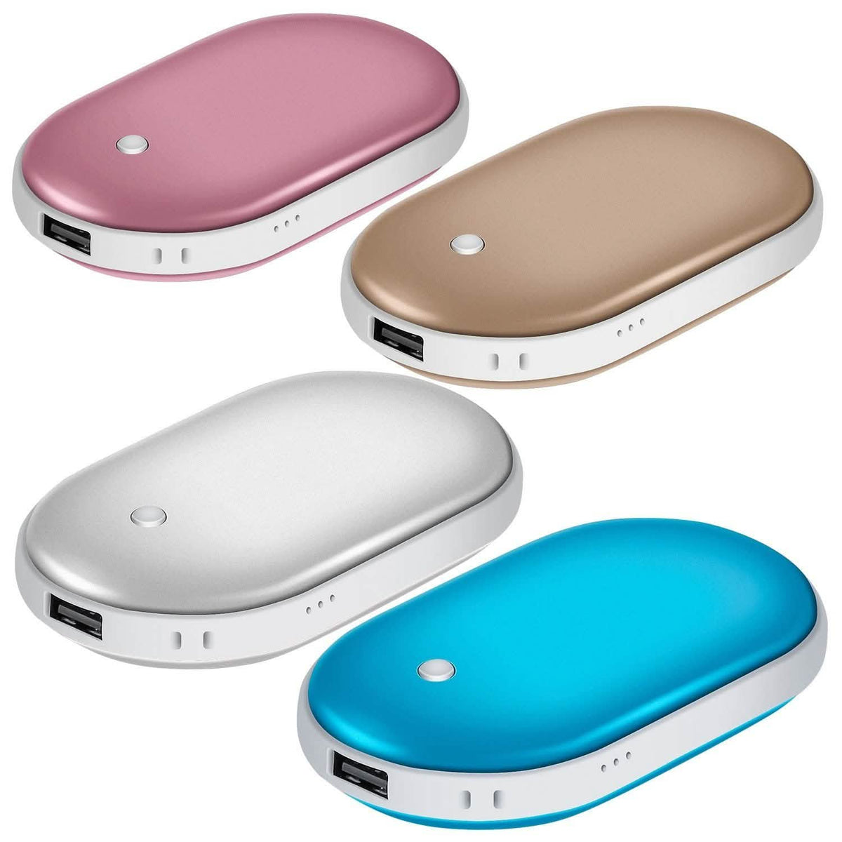 Portable Hand Warmer 5000mAh Power Bank Mobile Accessories - Tophatter Daily Deals