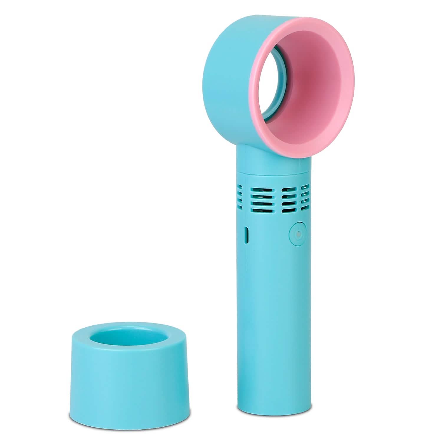 Portable Handheld Bladeless Fan Household Appliances - Tophatter Daily Deals