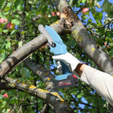 Portable Handheld Cordless Small Chain Saw Battery Powered Home Improvement - Tophatter Daily Deals