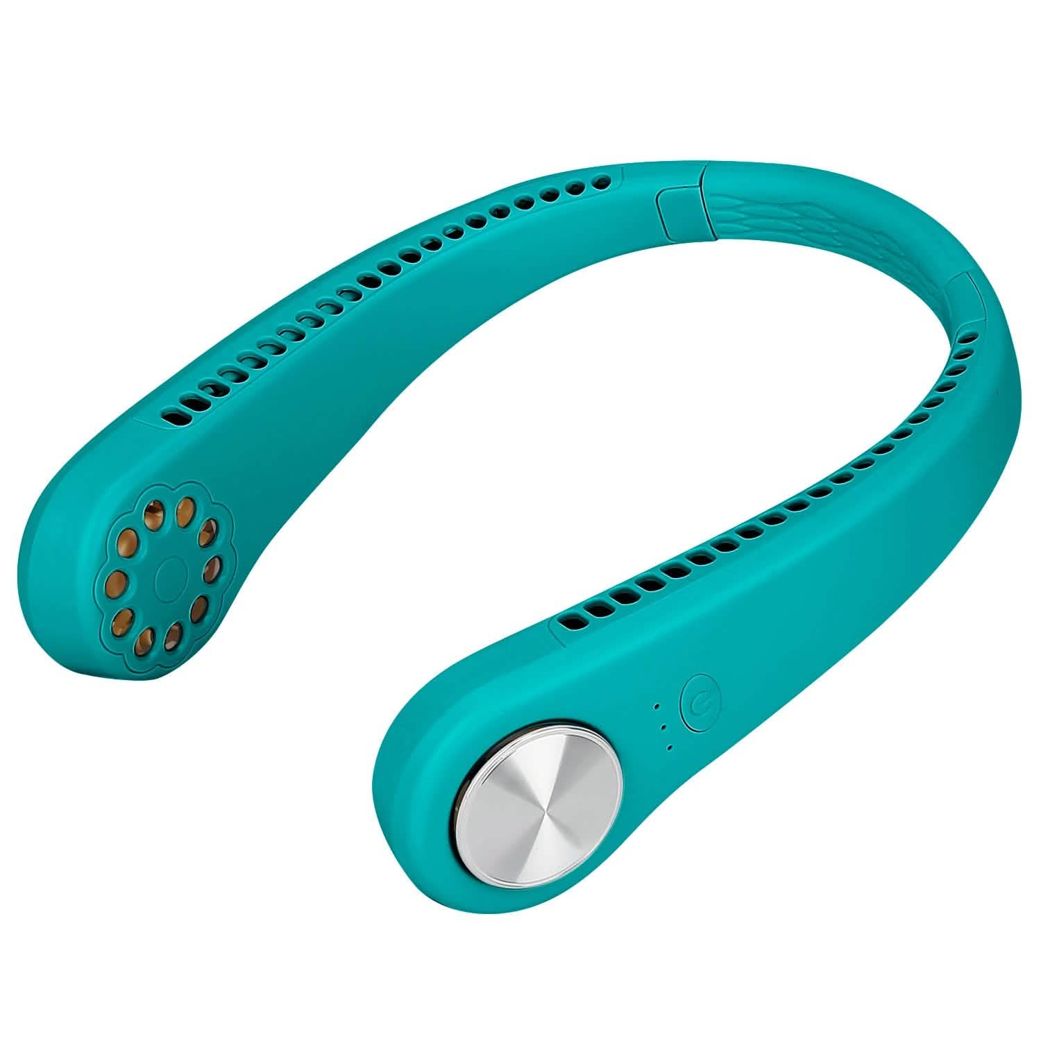 Portable Hanging Neck Personal Mini Fan Blue Everything Else - Tophatter Daily Deals