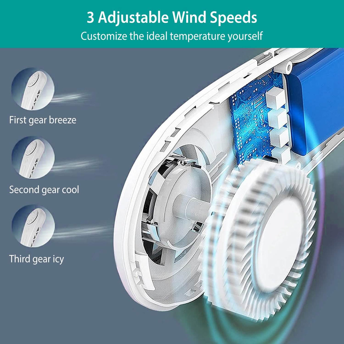 Portable Hanging Neck Personal Mini Fan Everything Else - Tophatter Daily Deals