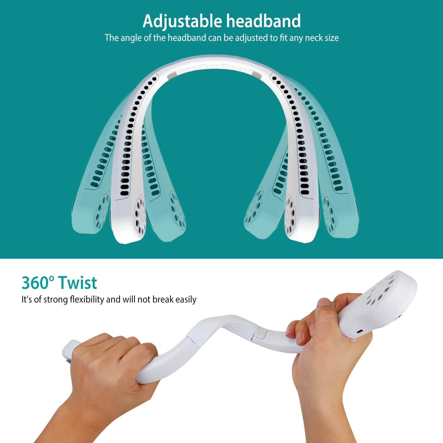 Portable Hanging Neck Personal Mini Fan Everything Else - Tophatter Daily Deals