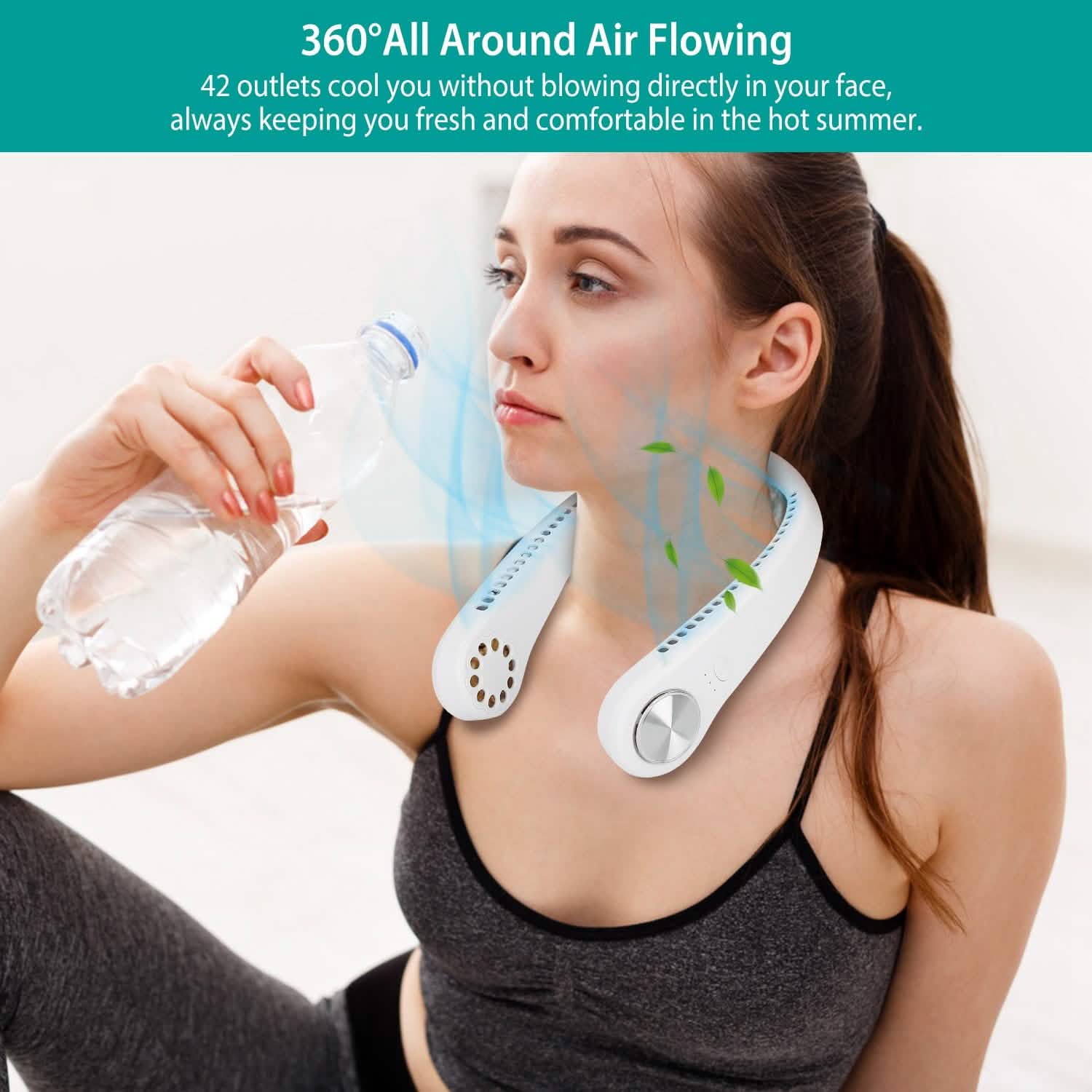 Portable Hanging Neck Personal Mini Fan Everything Else - Tophatter Daily Deals