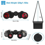 Portable HD Binoculars with Shoulder Strap Bag Outdoor Recreation - Tophatter Daily Deals