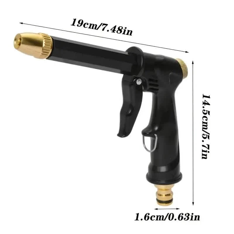 Portable High Pressure Water Hose Nozzle Spray Garden & Patio - Tophatter Daily Deals