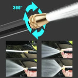 Portable High Pressure Water Hose Nozzle Spray Garden & Patio - Tophatter Daily Deals