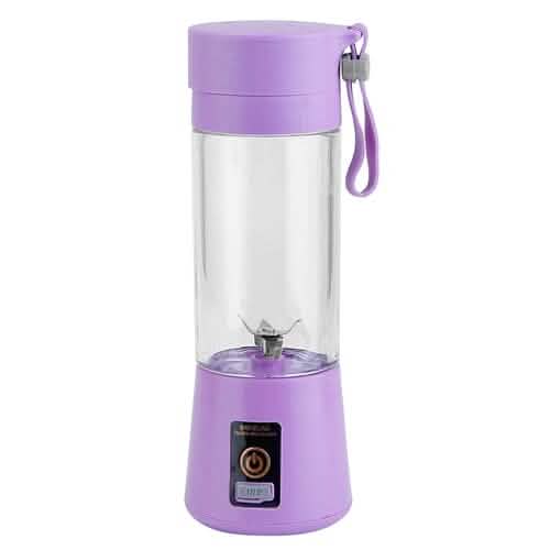 Portable Juicer Blender USB Rechargeable Purple Kitchen Tools & Gadgets - Tophatter Daily Deals