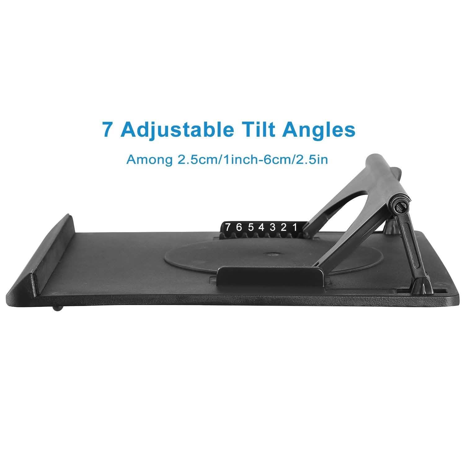 Portable Laptop Stand 7 Adjustable Heights Computer Accessories - Tophatter Daily Deals