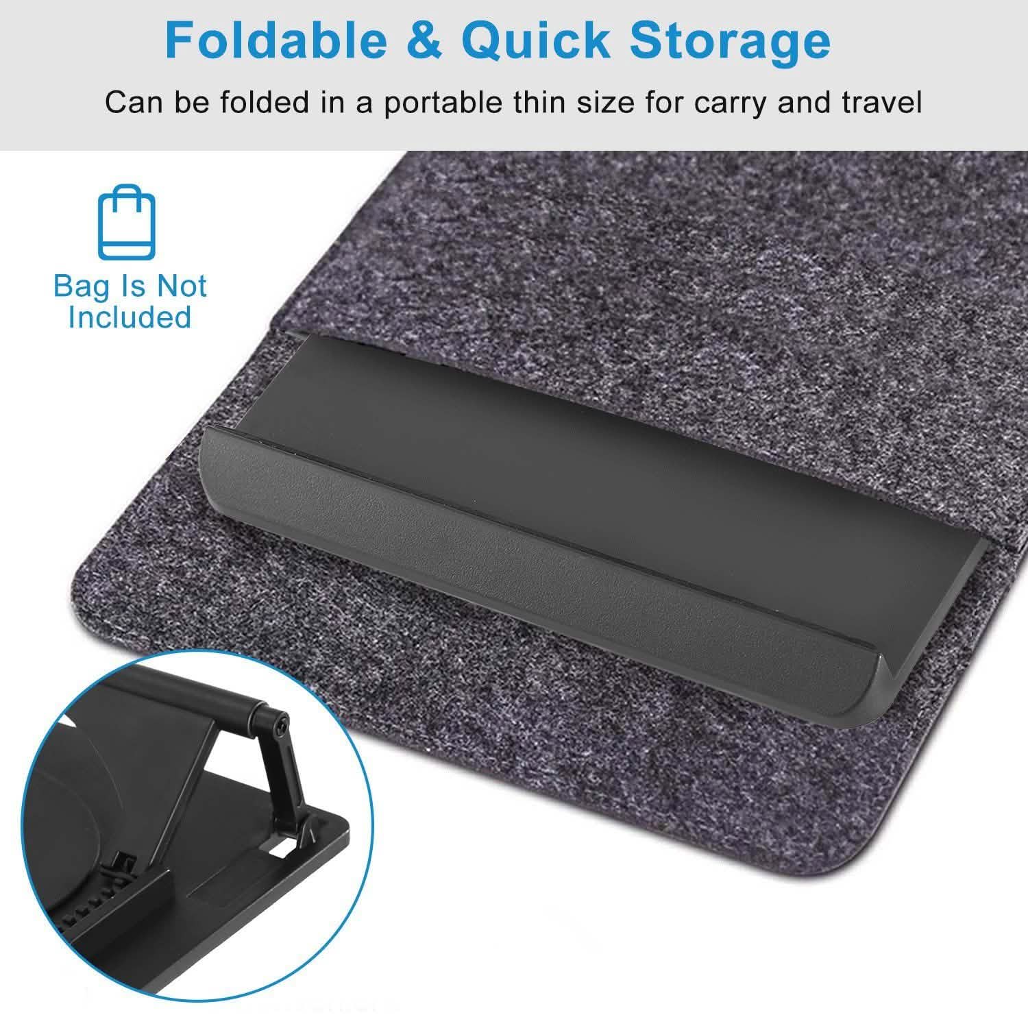 Portable Laptop Stand 7 Adjustable Heights Computer Accessories - Tophatter Daily Deals