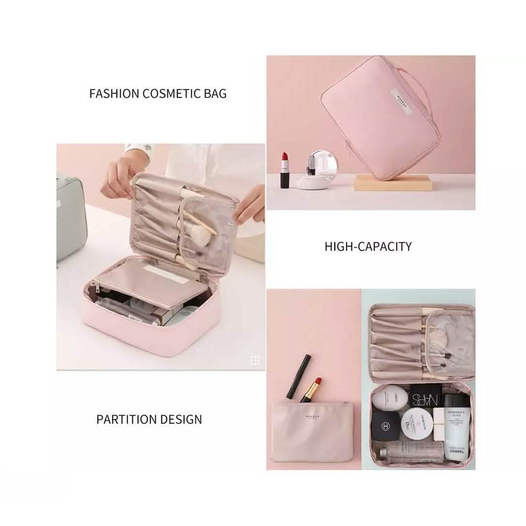 Portable Makeup Beauty Bag Multifunction Cosmetic Organizer Toiletry Tidy Bag Beauty & Personal Care - Tophatter Daily Deals