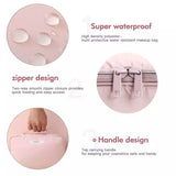 Portable Makeup Beauty Bag Multifunction Cosmetic Organizer Toiletry Tidy Bag Beauty & Personal Care - Tophatter Daily Deals