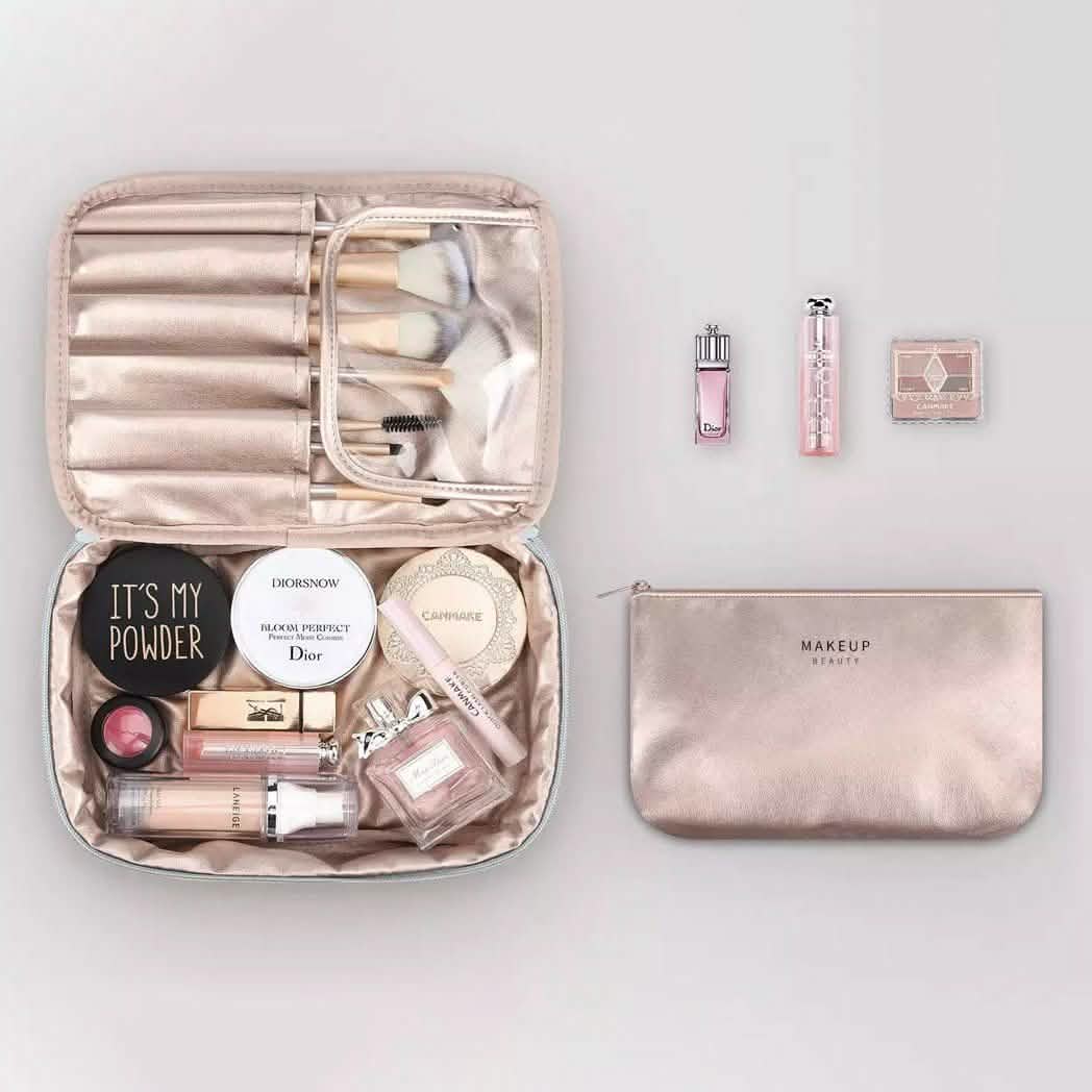 Portable Makeup Beauty Bag Multifunction Cosmetic Organizer Toiletry Tidy Bag Beauty & Personal Care - Tophatter Daily Deals