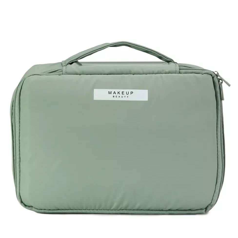 Portable Makeup Beauty Bag Multifunction Cosmetic Organizer Toiletry Tidy Bag Green Beauty & Personal Care - Tophatter Daily Deals