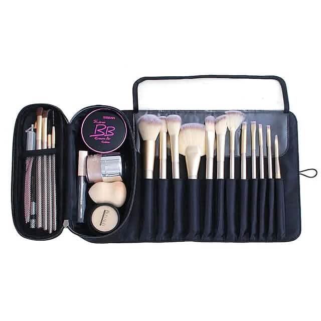 Portable Makeup Brush Organizer Makeup Brush Bag Beauty & Personal Care - Tophatter Daily Deals