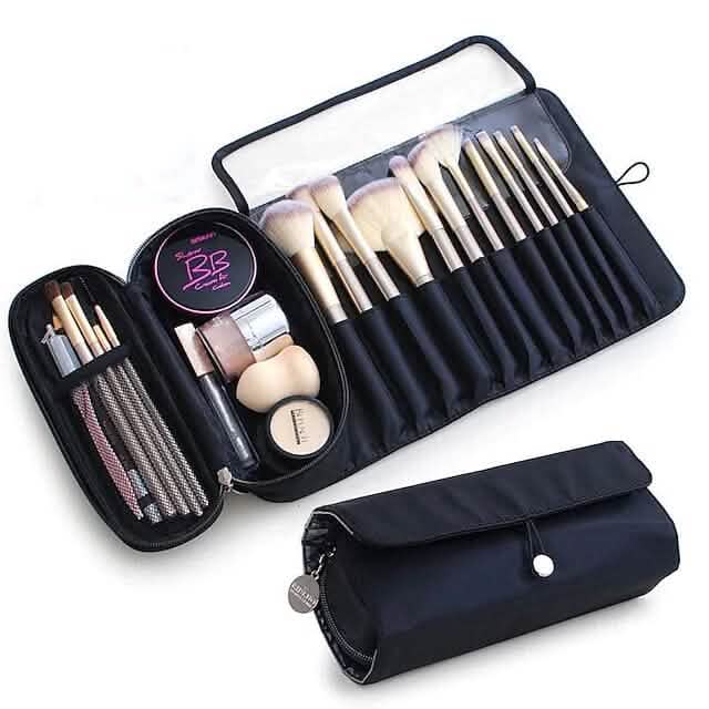 Portable Makeup Brush Organizer Makeup Brush Bag Beauty & Personal Care - Tophatter Daily Deals