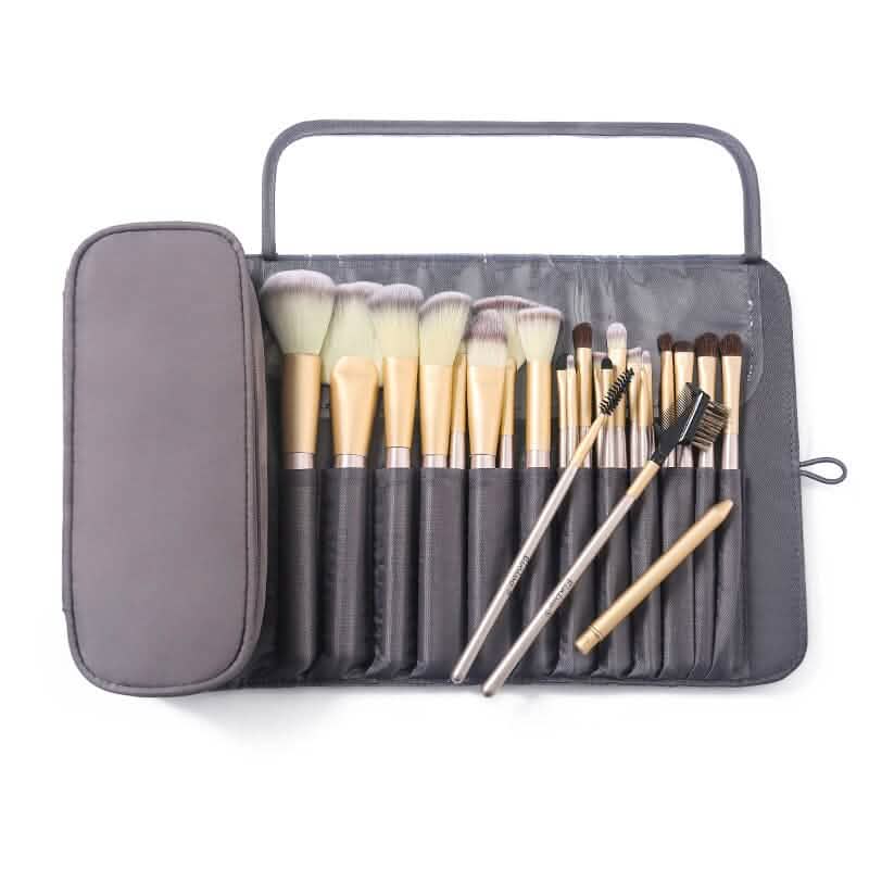Portable Makeup Brush Organizer Makeup Brush Bag Gray Beauty & Personal Care - Tophatter Daily Deals