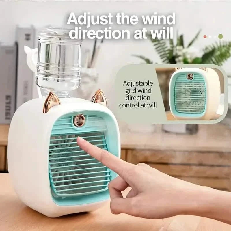 Portable Mini Air Condition Cooler Household Appliances - Tophatter Daily Deals