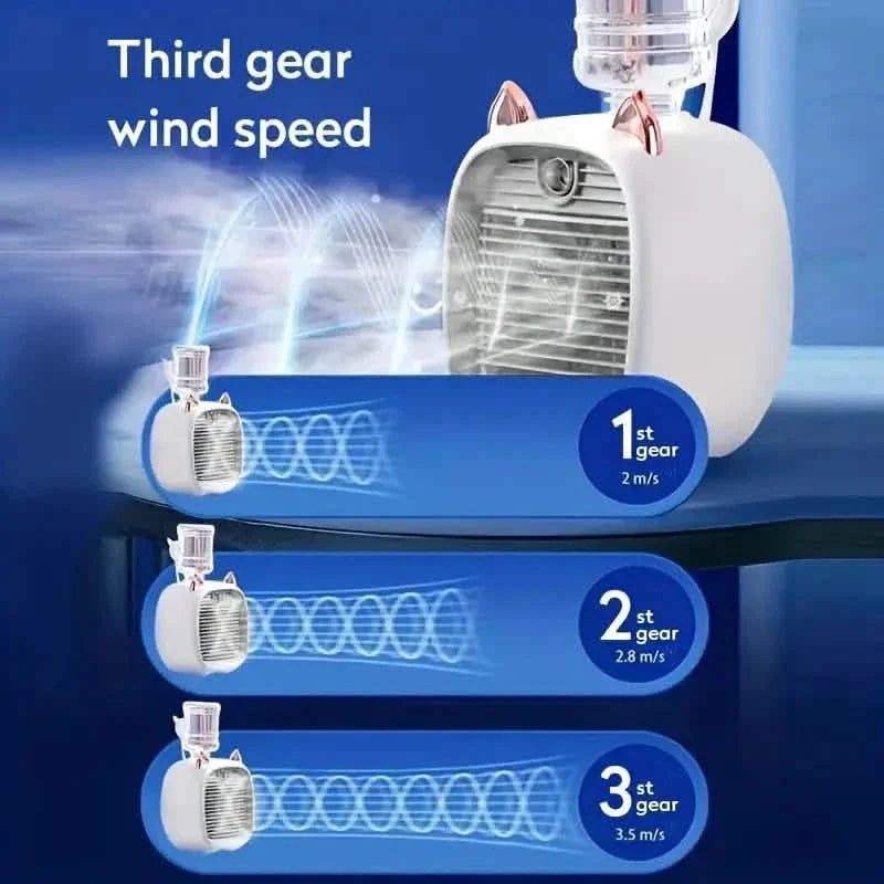 Portable Mini Air Condition Cooler Household Appliances - Tophatter Daily Deals