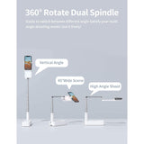 Portable Phone Holder with LED Dimmable Light Phone Holder - Tophatter Daily Deals