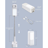 Portable Phone Holder with LED Dimmable Light Phone Holder - Tophatter Daily Deals