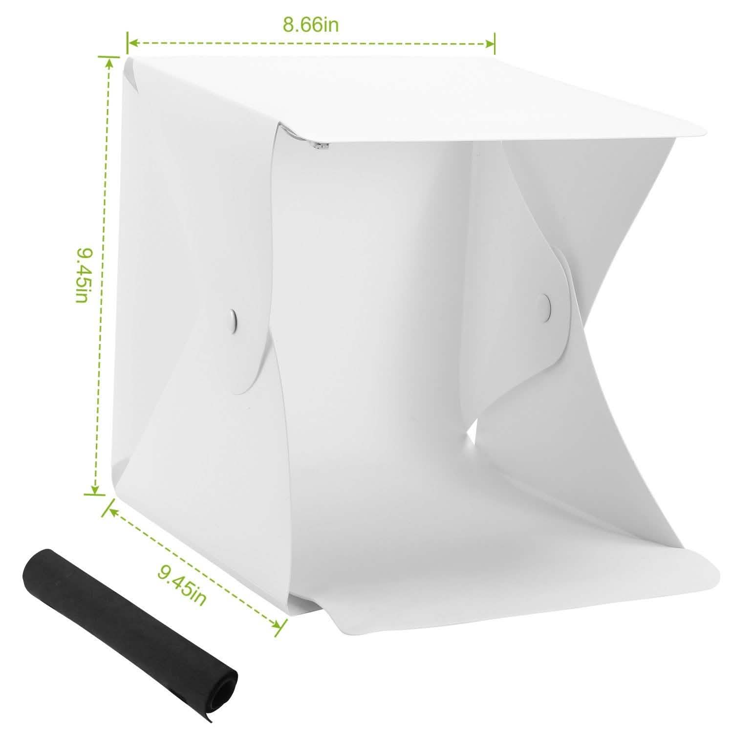 Portable Photo Studio Light Box Cameras & Drones - Tophatter Daily Deals