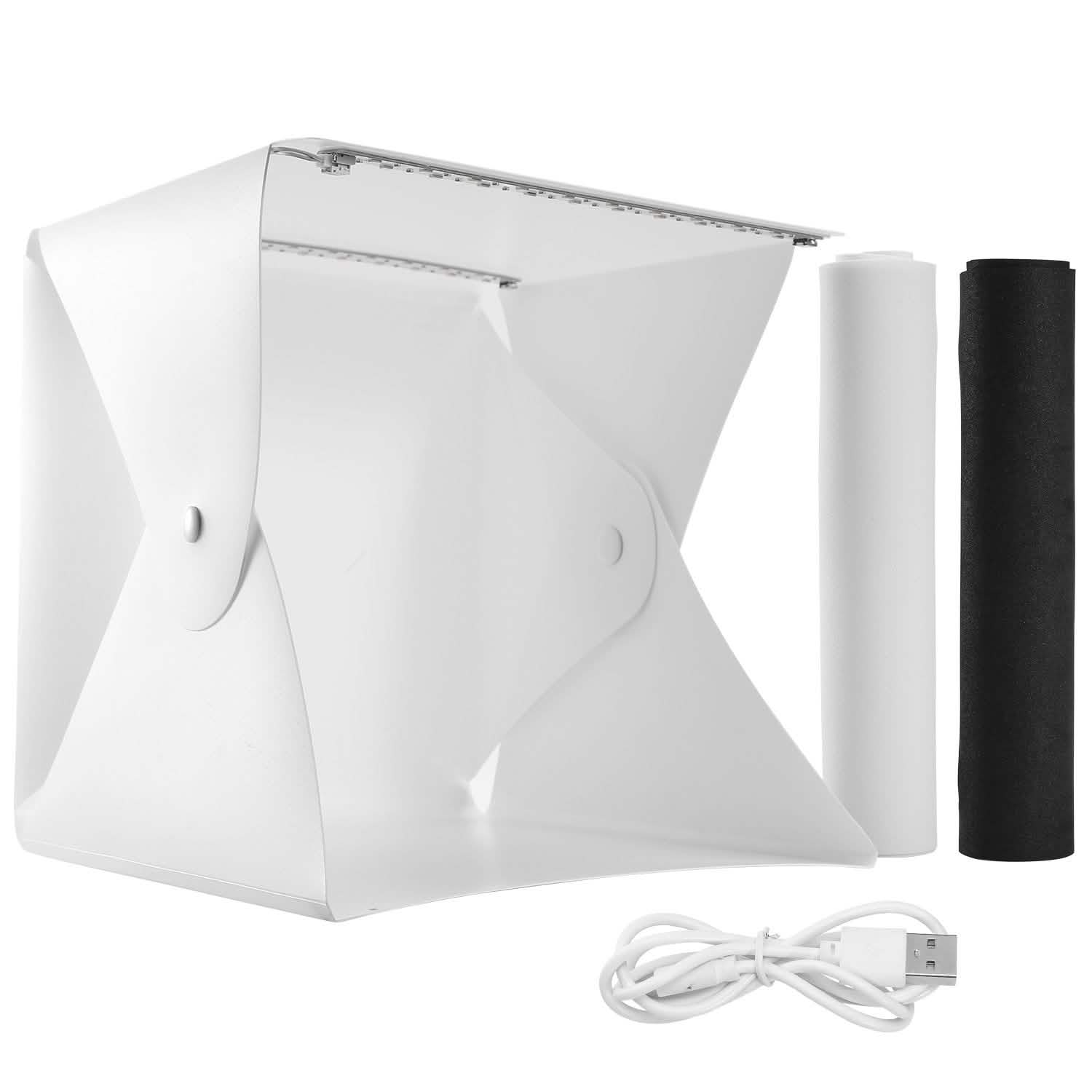 Portable Photo Studio Light Box Cameras & Drones - Tophatter Daily Deals