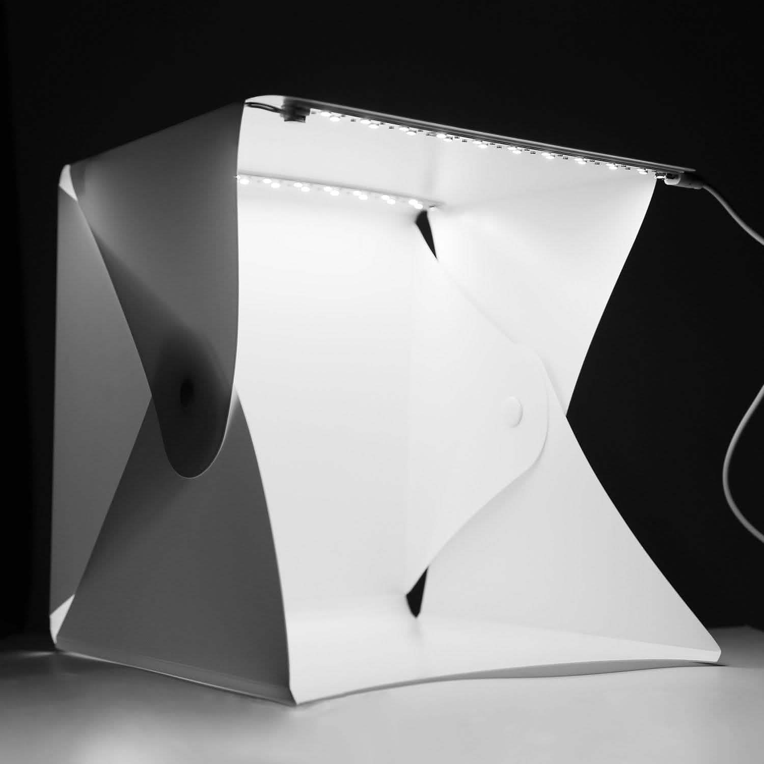 Portable Photo Studio Light Box Cameras & Drones - Tophatter Daily Deals