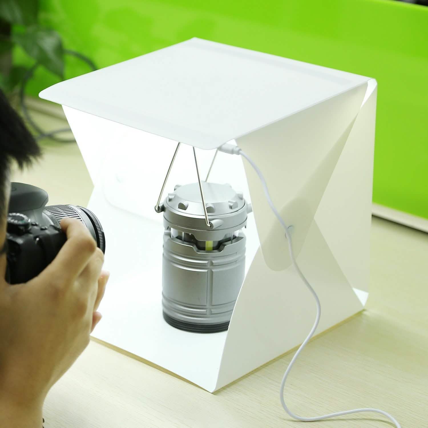 Portable Photo Studio Light Box Cameras & Drones - Tophatter Daily Deals