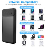 Portable Power Bank Phone Charger with 1 Micro USB Cable Phone Chargers - Tophatter Daily Deals