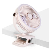 Portable Quiet Rechargeable Clip-On Fan Household Appliances - Tophatter Daily Deals