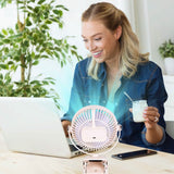 Portable Quiet Rechargeable Clip-On Fan Household Appliances - Tophatter Daily Deals