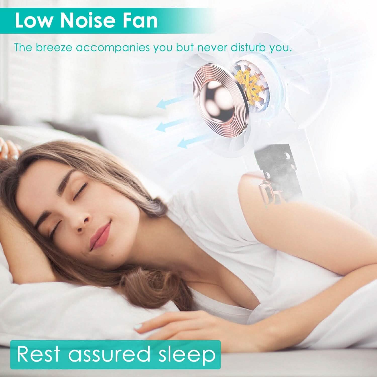 Portable Rechargeable Handheld Fan Household Appliances - Tophatter Daily Deals