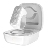 Portable Selfie Timer Bluetooth Remote Control Finger Ring White Remote Control - Tophatter Daily Deals