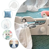 Portable Sewing Machine Quick Handheld Stitch Tool Household Appliances - Tophatter Daily Deals