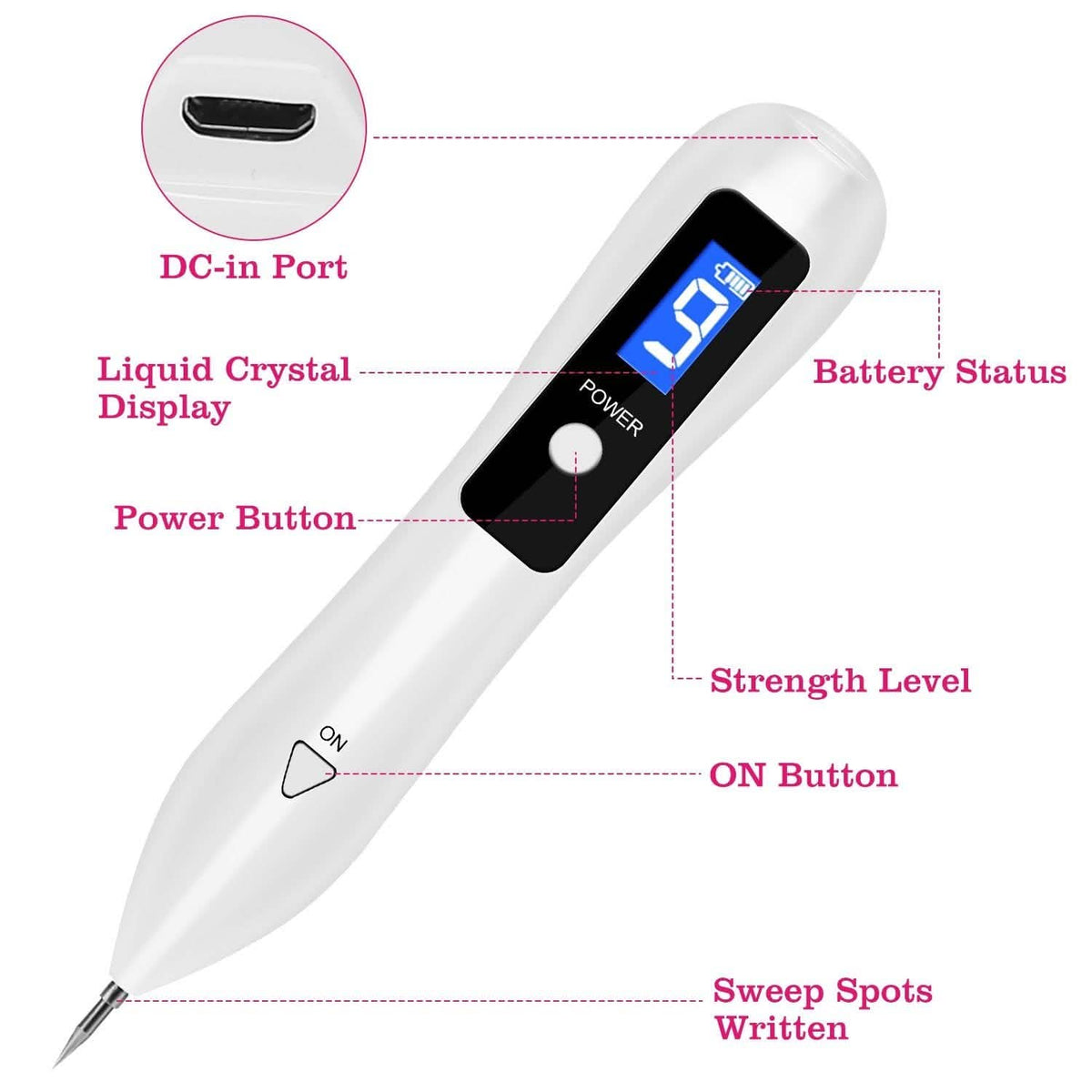 Portable Skin Tag Repair Kit with 6 Replaceable Needles Beauty & Personal Care - Tophatter Daily Deals