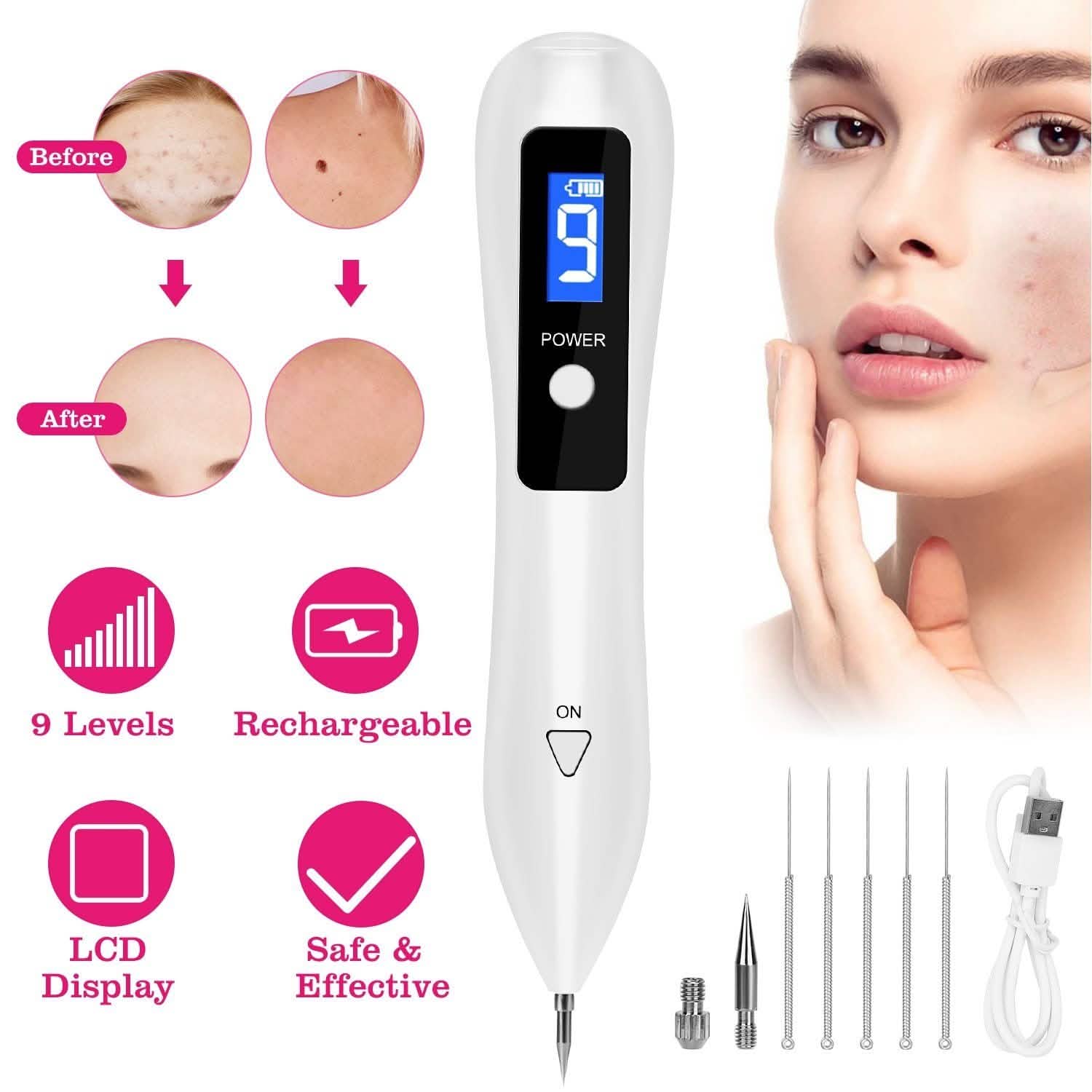 Portable Skin Tag Repair Kit with 6 Replaceable Needles Beauty & Personal Care - Tophatter Daily Deals