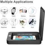 Portable Smart Mobile Phone Cleaner Device with Aromatherapy Function Face Masks & PPE - Tophatter Daily Deals
