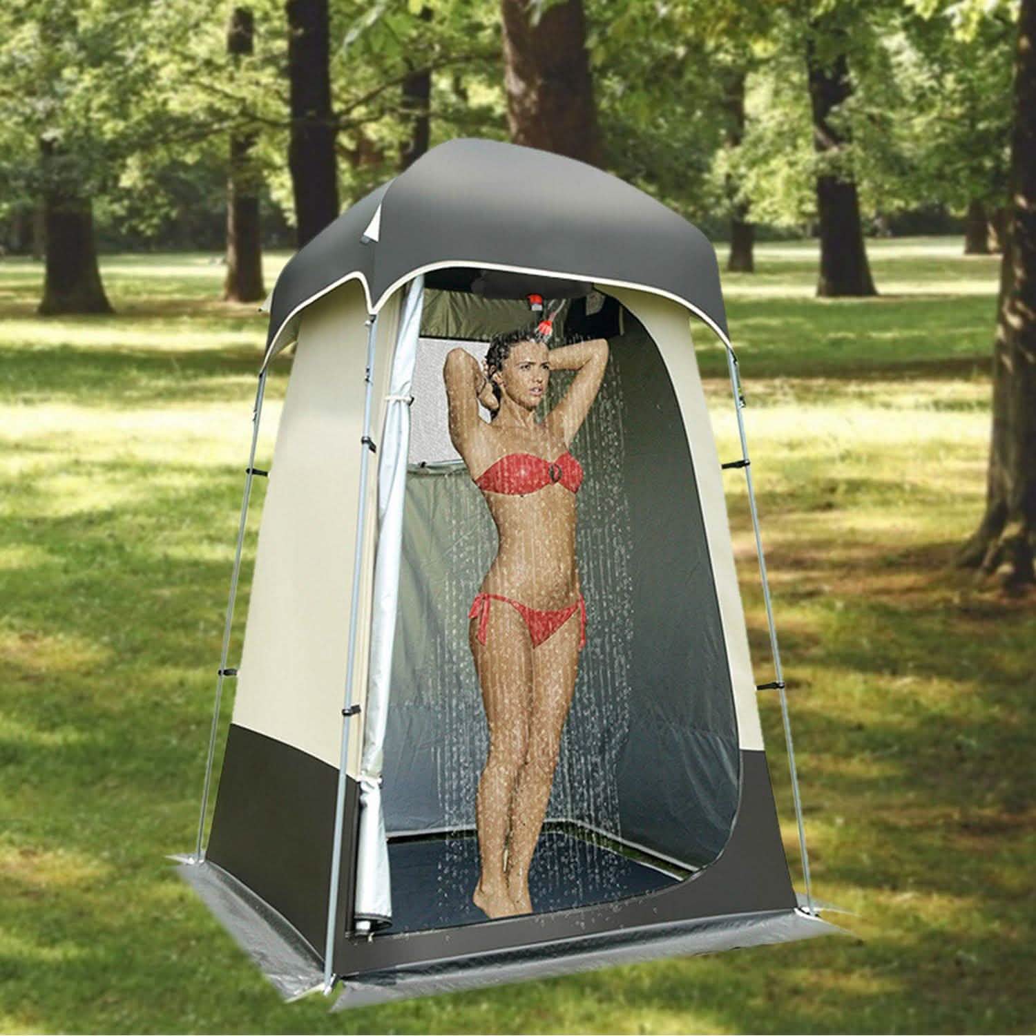 Portable Solar Heated Shower Bag Outdoor Recreation - Tophatter Daily Deals