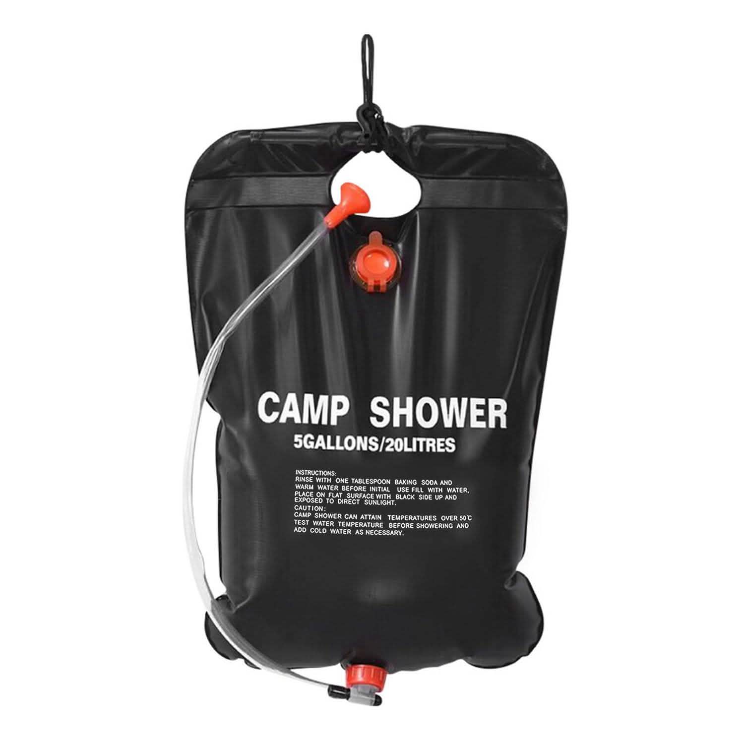 Portable Solar Heated Shower Bag Outdoor Recreation - Tophatter Daily Deals