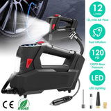 Portable Tire Inflator 120 PSI Maximum 90W Powered Tire Pump with Digital Display LED Automotive - Tophatter Daily Deals
