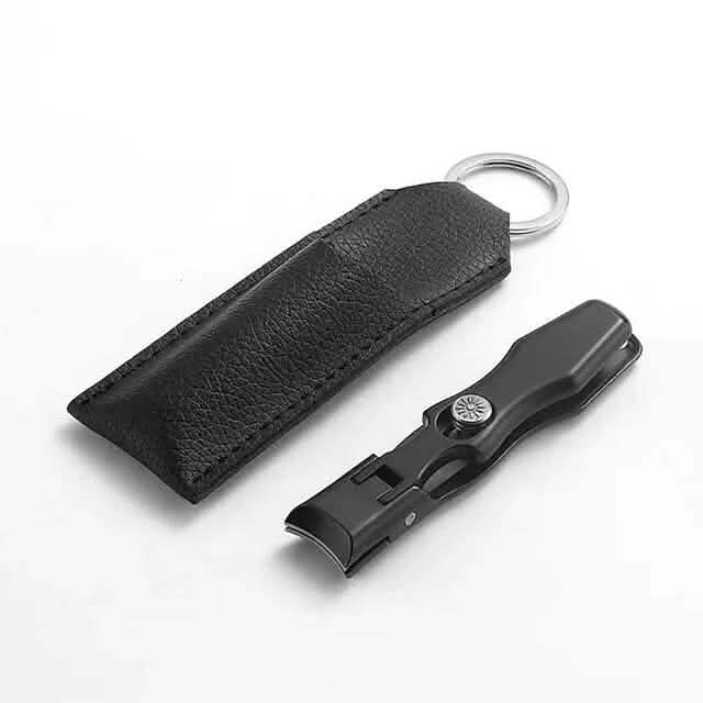 Portable Ultra Sharp Nail Clippers Stainless Steel Black Beauty & Personal Care - Tophatter Daily Deals