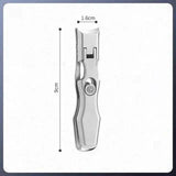 Portable Ultra Sharp Nail Clippers Stainless Steel Beauty & Personal Care - Tophatter Daily Deals