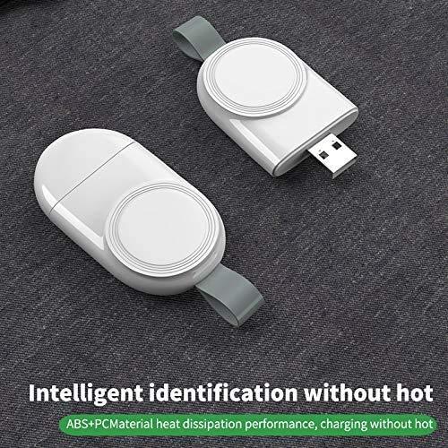Portable USB Wireless Magnetic Fast Charging Compatible for Apple Watch Series Portable Charger - Tophatter Daily Deals