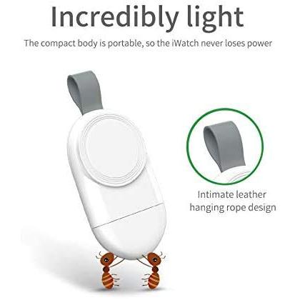 Portable USB Wireless Magnetic Fast Charging Compatible for Apple Watch Series Portable Charger - Tophatter Daily Deals