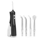 Portable Water Dental Flosser Black Beauty & Personal Care - Tophatter Daily Deals