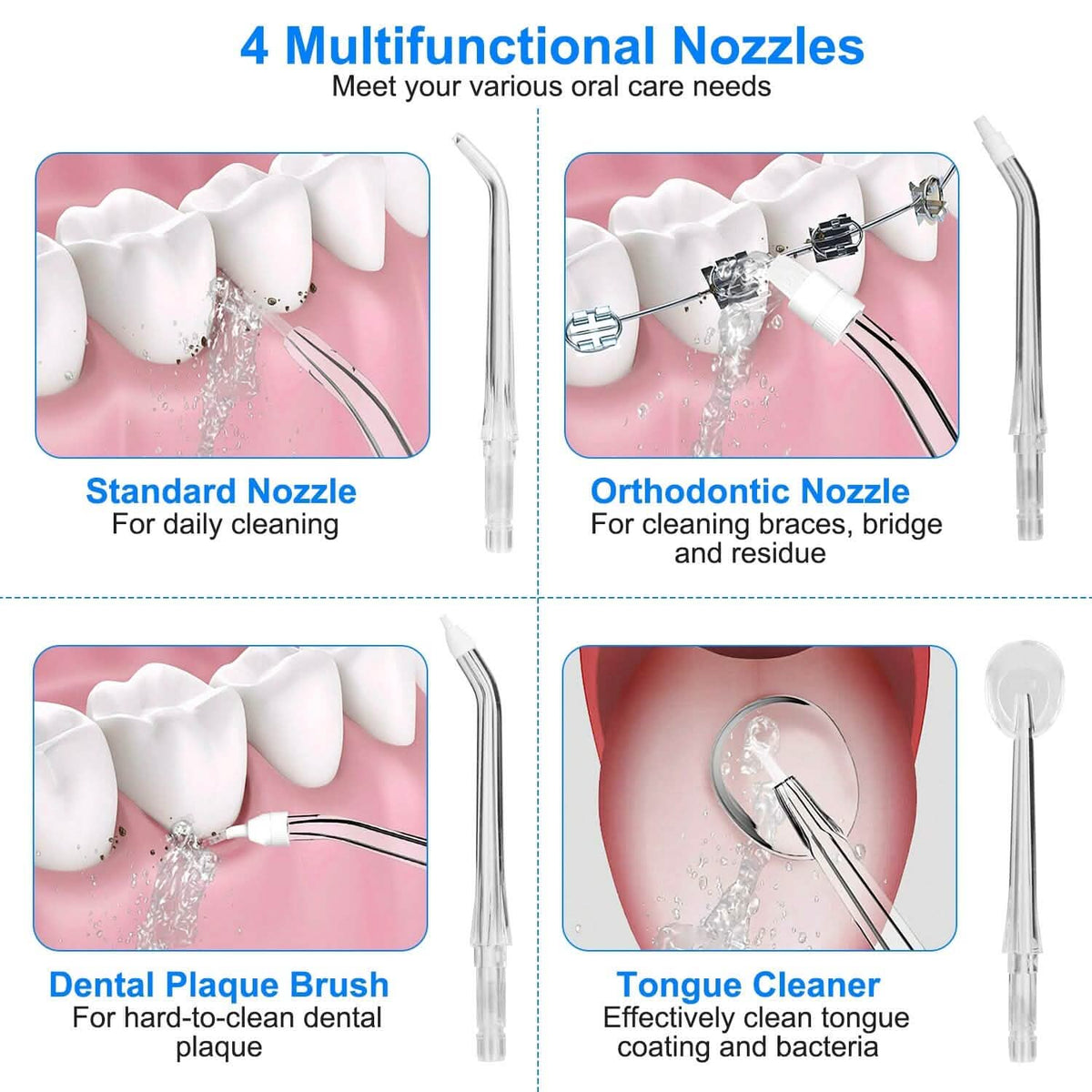 Portable Water Dental Flosser Beauty & Personal Care - Tophatter Daily Deals