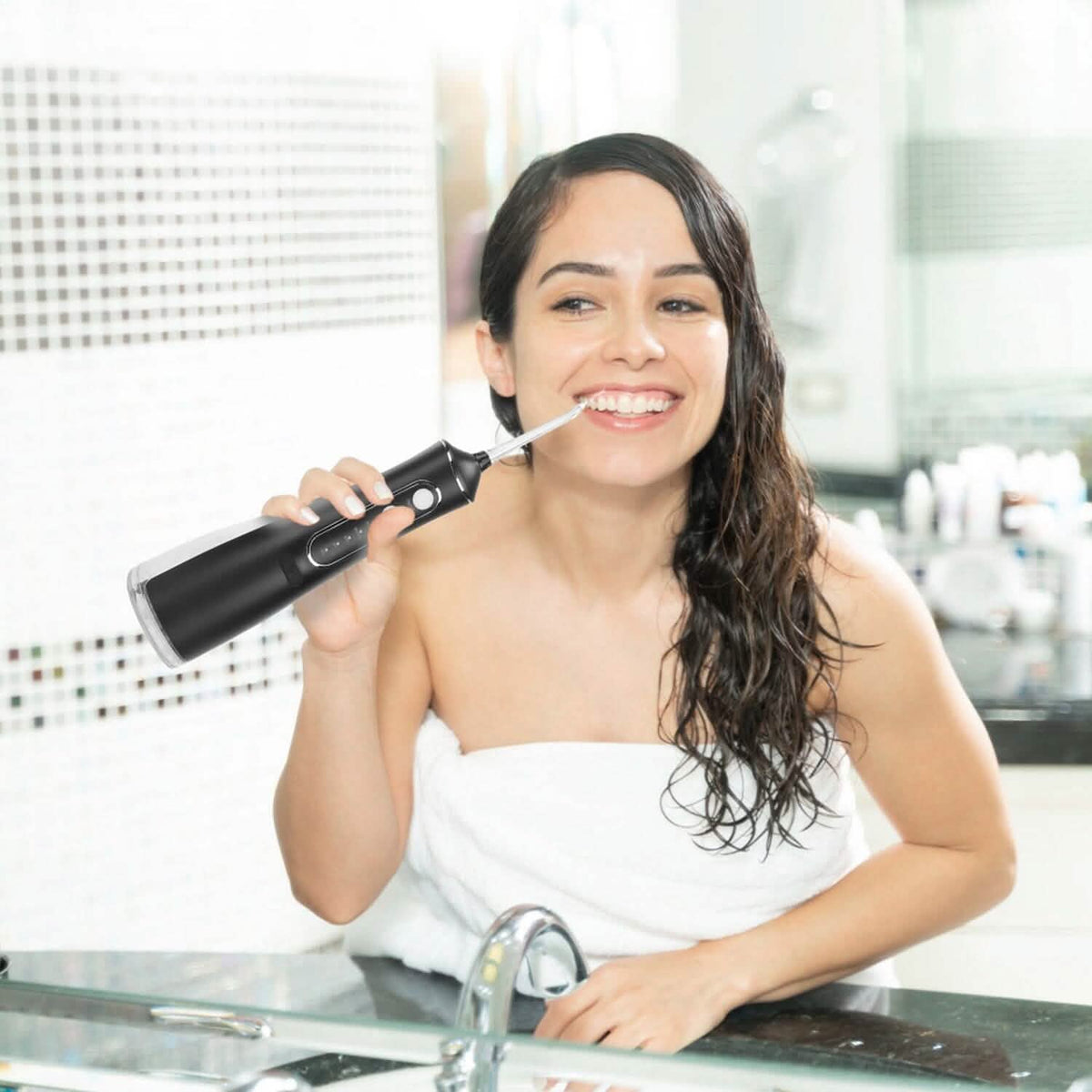 Portable Water Dental Flosser Beauty & Personal Care - Tophatter Daily Deals