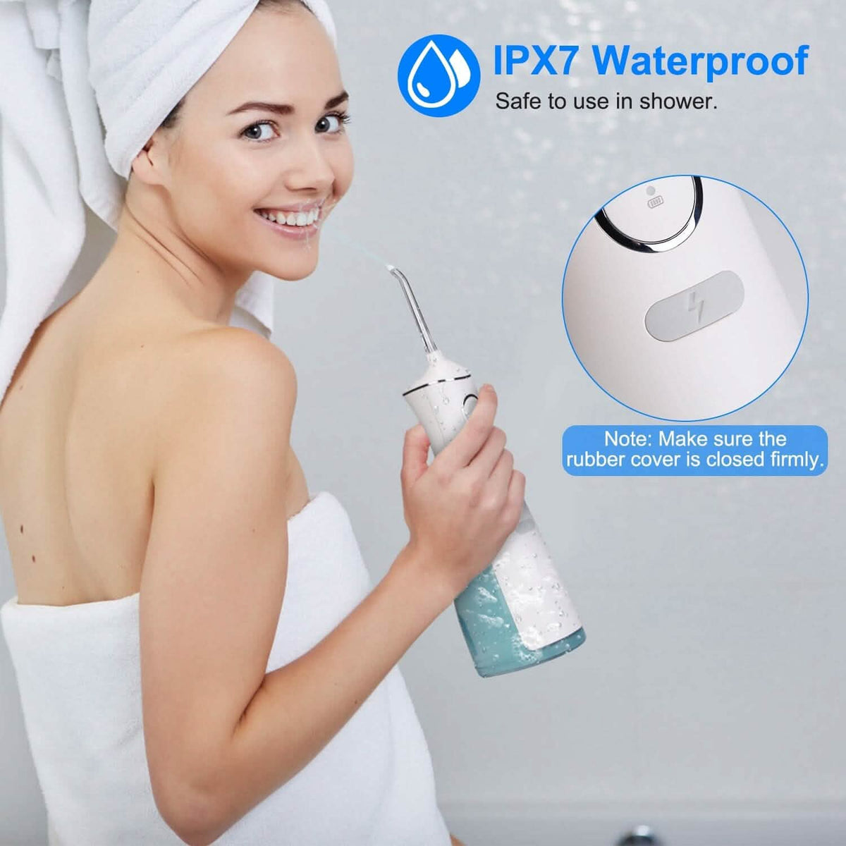 Portable Water Dental Flosser Beauty & Personal Care - Tophatter Daily Deals