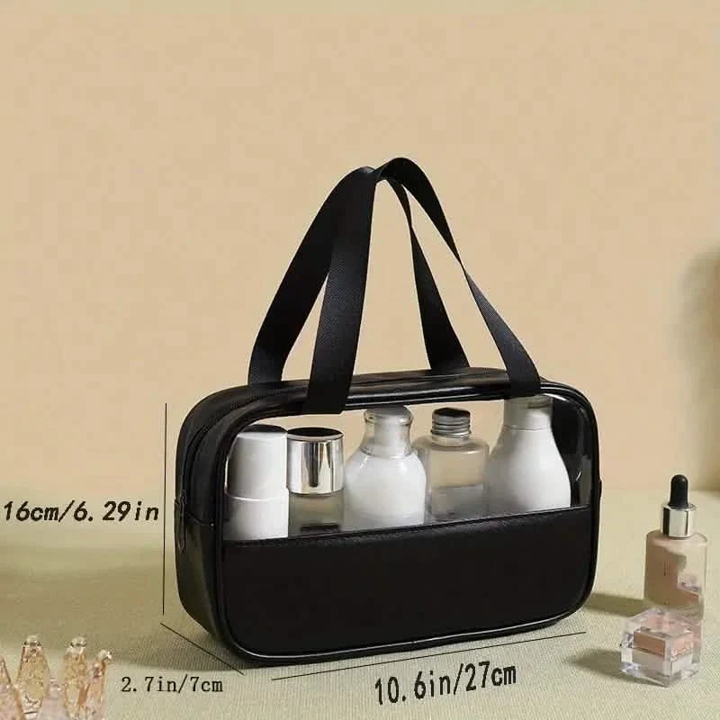 Portable & Waterproof Cosmetic Storage Bag Black M Beauty & Personal Care - Tophatter Daily Deals