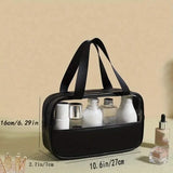 Portable & Waterproof Cosmetic Storage Bag Black M Beauty & Personal Care - Tophatter Daily Deals